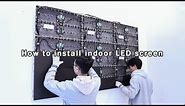 EagerLED LED Wall Factory | EA169F2 Indoor High Definition LED Screen Installation Tutorial