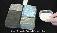 Demonstration VandlGuard Anti-Graffiti Coating