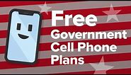 Free Government Cell Phone Plans