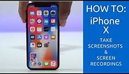 How To Take A Screenshot With The iPhone X