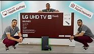 Massive LG 86" UHD TV Unboxing + Airplay Setup + HomeKit Setup + Xbox Series X Gameplay 4k 120 Hz