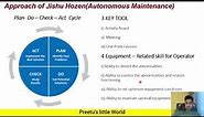 What's JH(Jishu Hozen) Autonomous Maintenance?7 Step of JH |JH Check Sheet |It's impt Piller of TPM🎯