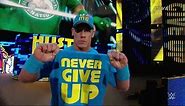WWE News: John Cena explains his "Never Give Up" catchphrase