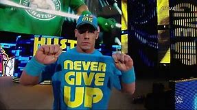 WWE News: John Cena explains his "Never Give Up" catchphrase