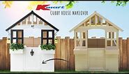 Cubby house makeover - Super easy Kmart kids cubby house makeover