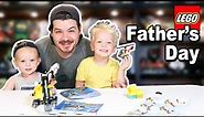 A lovely LEGO Father's Day - Building with my boys!