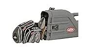 SKB Lightweight Hard Plastic Grey and Red Golf Travel Bag with Shoulder Strap, Sturdy and Ideal for Airline Travel, Can Carry up to 8 Golf Clubs