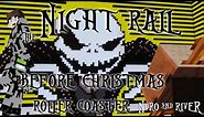 The Night Rail Before Christmas: A Nightmare Before Christmas Minecraft Roller Coaster