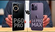 Huawei P60 Pro vs iPhone 14 Pro Max