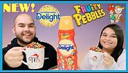 International Delight's NEW Fruity Pebbles Coffee Creamer Review ☕️