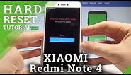 How to Hard Reset XIAOMI Redmi Note 4 - Bypass Screen Lock / Wipe All Data