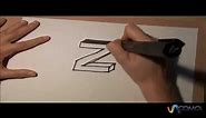 Dibujar la Z en 3D - Draw the Z in 3D