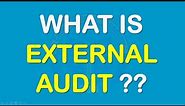 What is External Audit | Definition | Meaning