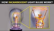 How Incandescent Light Bulb Works?