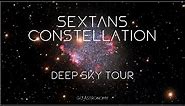 Sextans Constellation Deep Sky Tour: Galaxies