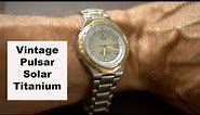 Vintage Pulsar Solar Titanium - Wristwatch Wednesday