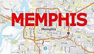 map of Memphis Tennessee