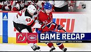 Devils @ Canadiens 9/25 | NHL Highlights 2023