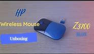 HP Z3700 Wireless Mouse (Blue) Unboxing
