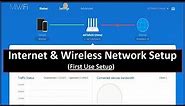 Mi Router 3c Internet & Wireless Network Setup (first use setup)
