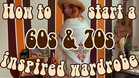 How to start a 60s & 70s style wardrobe | dressing vintage | 1960s & 1970s fashion