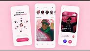 Dating Mobile App Design | UI/UX Tutorial in Figma