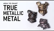 TMM - How to Paint 3 Types of TRUE Metallic Metal, FAST!