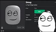 Roblox Smug Face