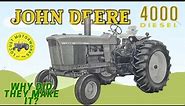 John Deere 4000: What Made it different from the 4020 and 3020?