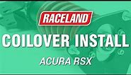 How To Install Raceland Acura RSX Coilovers
