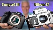 Sony a9 III, Nikon Zf and Fujifilm GFX 100 II LEAKED!