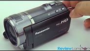 Panasonic HC-V700 Full HD Wide Angle Camcorder Review and Video Test