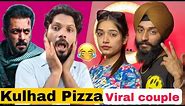 kulhad pizza viral couple | Modi ji promoted Tiger 3? funny Reaction |ANEESANSARIAA