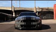 900HP 2013 Ford Mustang Shelby GT500 Supercharger Whine and Rev