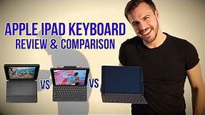 Apple iPad Keyboard Review - Compared to Logitech Rugged and Slim Folio Keyboards