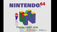 Nintendo 64 DD Startup (USA Version)