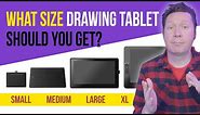 What SIZE Drawing Tablet Should You Get?