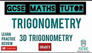 The 5 Hardest 3D Trigonometry Questions (+1 Extra) | Grade 7-9 Maths Series | GCSE Maths Tutor