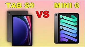 Samsung Galaxy Tab S9 vs iPad Mini 6