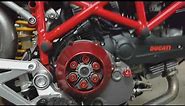 DUCATI Hypermotard 1100 EVO dry open clutch with red spring caps