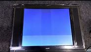 blue screen lcd led tv / blue screen with sound but no picture