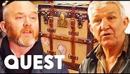 Carefully Restoring A Louis Vuitton Trunk From The 1900's | Salvage Hunters: The Restorers