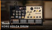 Korg Volca Drum Digital Percussion Synthesizer | Reverb Demo Video