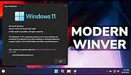 Modern Winver for Windows 11 22H2