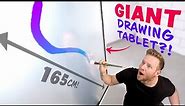 I got the World's BIGGEST Drawing Tablet!
