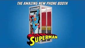 Official Superman Phone Booth from Cubicall