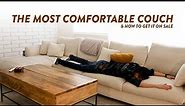 The Most Comfortable Couch and How to Get it On Sale - Valyou Furniture | Local Adventurer