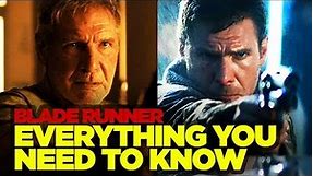 Blade Runner Original RECAP - Everything You Need to Know Before Blade Runner 2049
