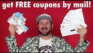 ✂️ FREE COUPONS! How to get free grocery coupons by mail!
