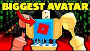 This is the "official" BIGGEST AVATAR in ROBLOX